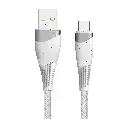 CABLE USB-C TRESSE 1M