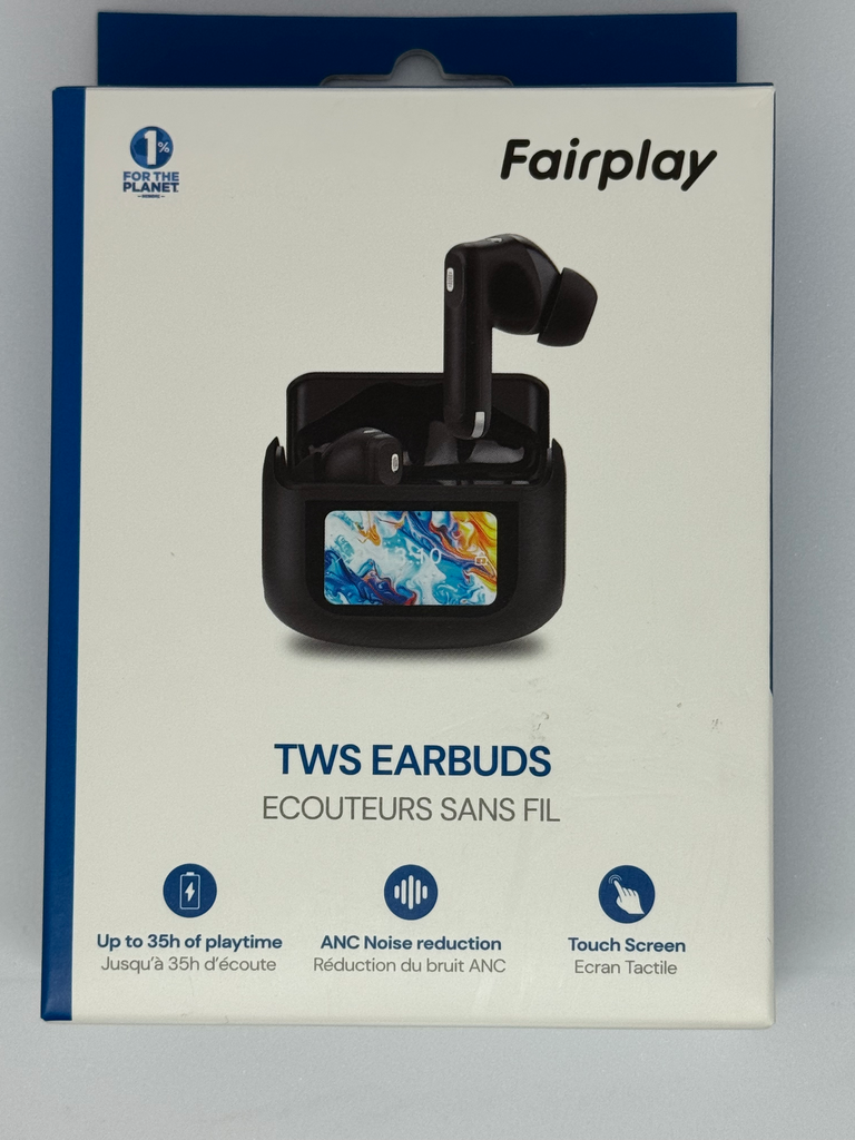 Écouteurs Sans Fil Bluetooth avec Écran LED